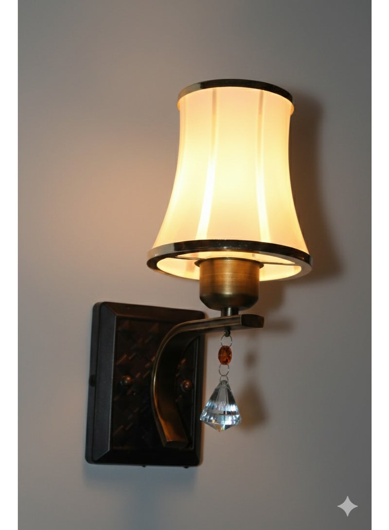 Crystal Wall Lamp Single Lamp-Gold Color - Image 1